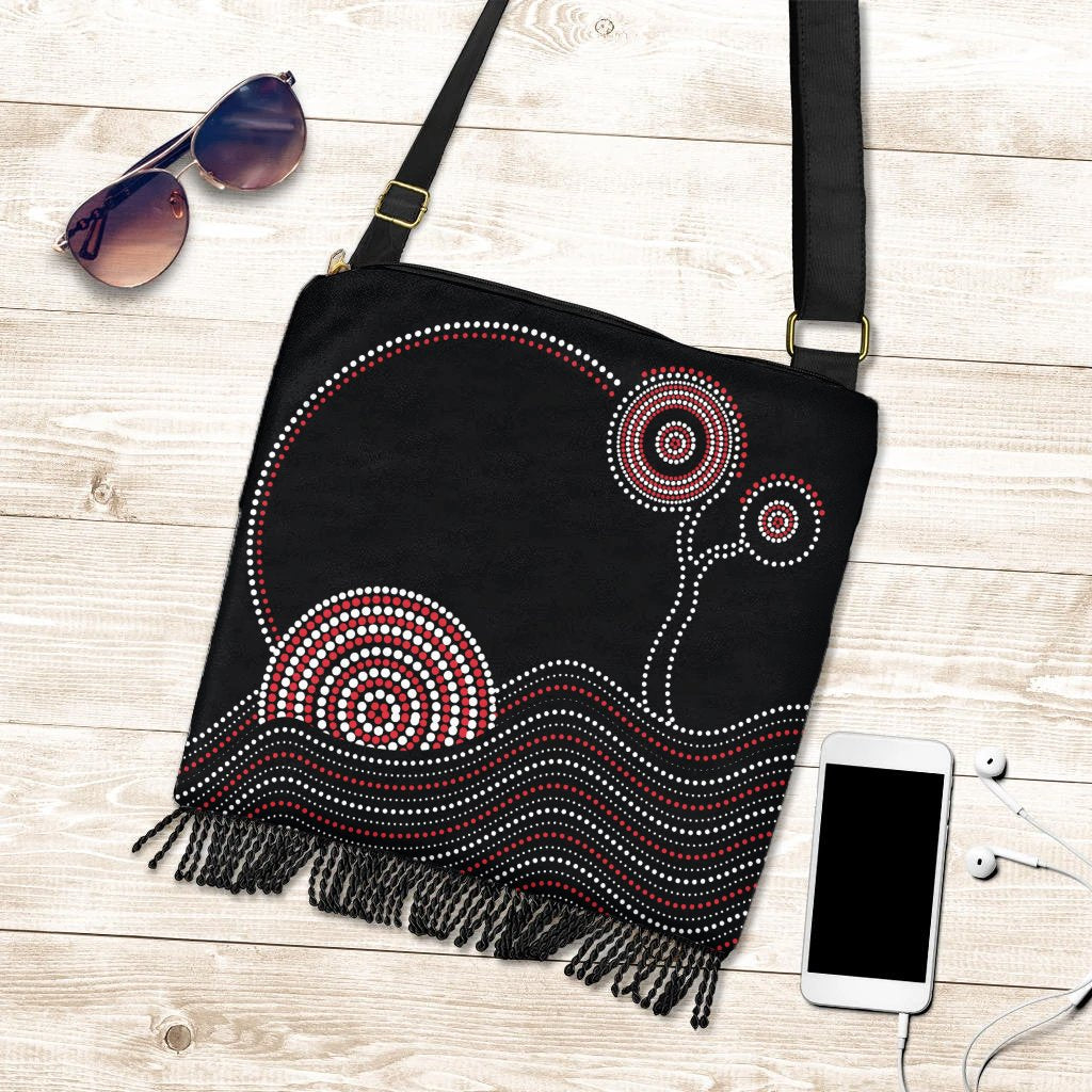 boho-handbag-aboriginal-pattern-black-style