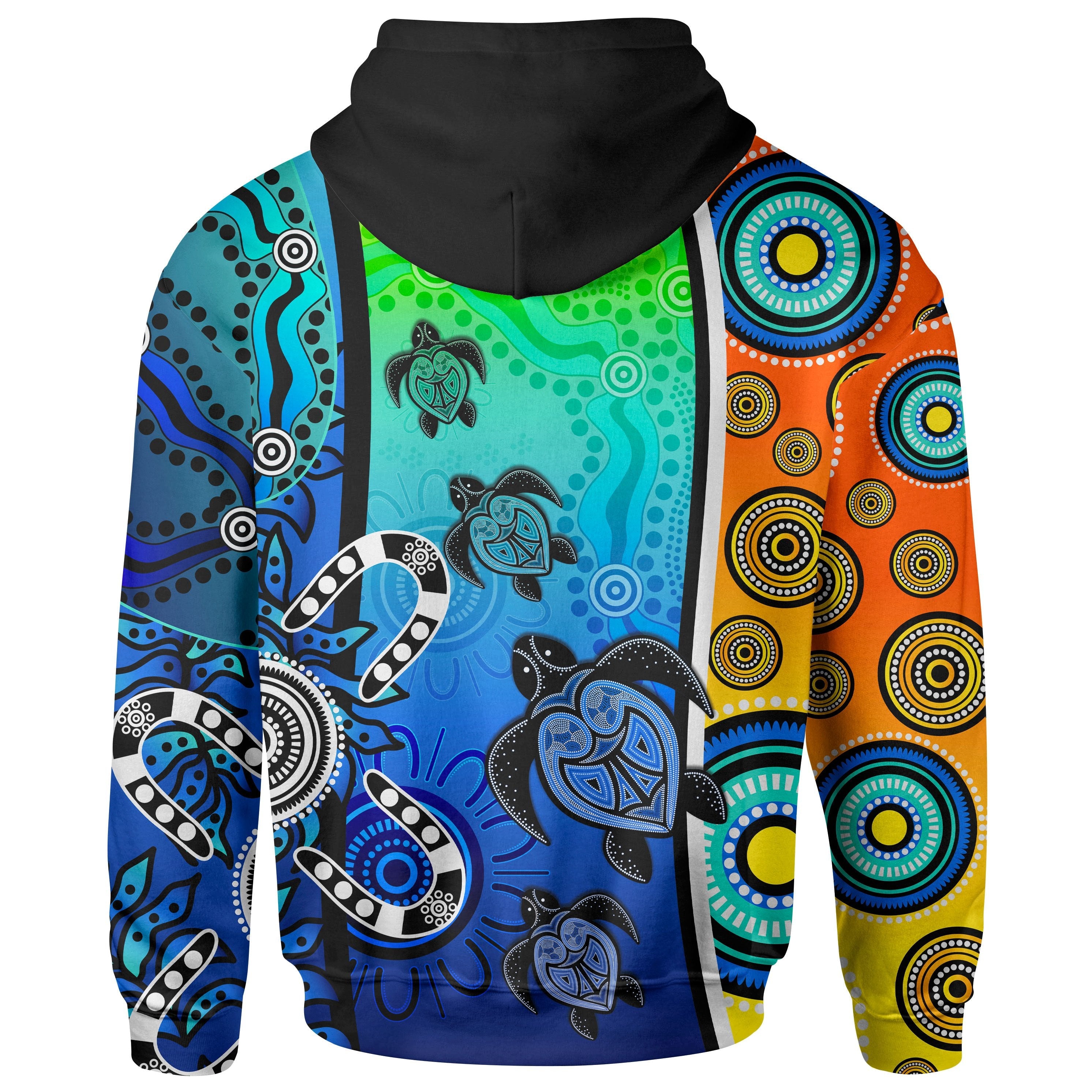 aboriginal-hoodie-indigenous-turtle-dot-painting-art