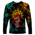 NAIDOC Week 2022 Aboriginal Art Unique Long Sleeve Shirt