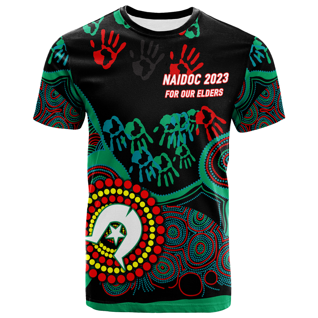 (Custom Personalised) NAIDOC Week 2023 Aboriginal Art For Our Elders T-Shirt