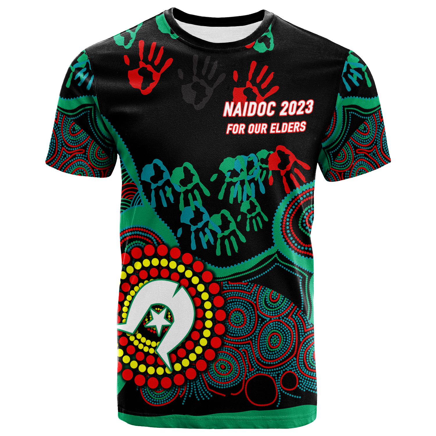 (Custom Personalised) NAIDOC Week 2023 Aboriginal Art For Our Elders T-Shirt