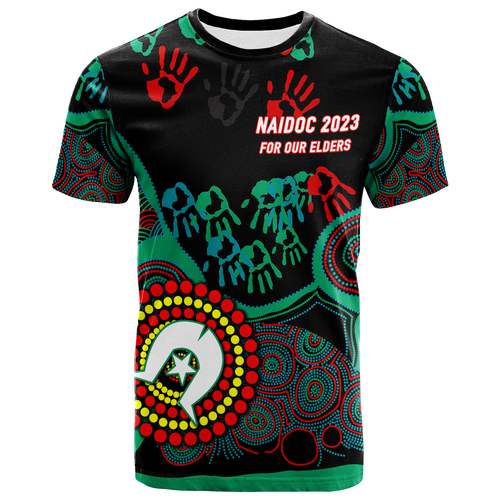 (Custom Personalised) NAIDOC Week 2023 Aboriginal Art For Our Elders T-Shirt