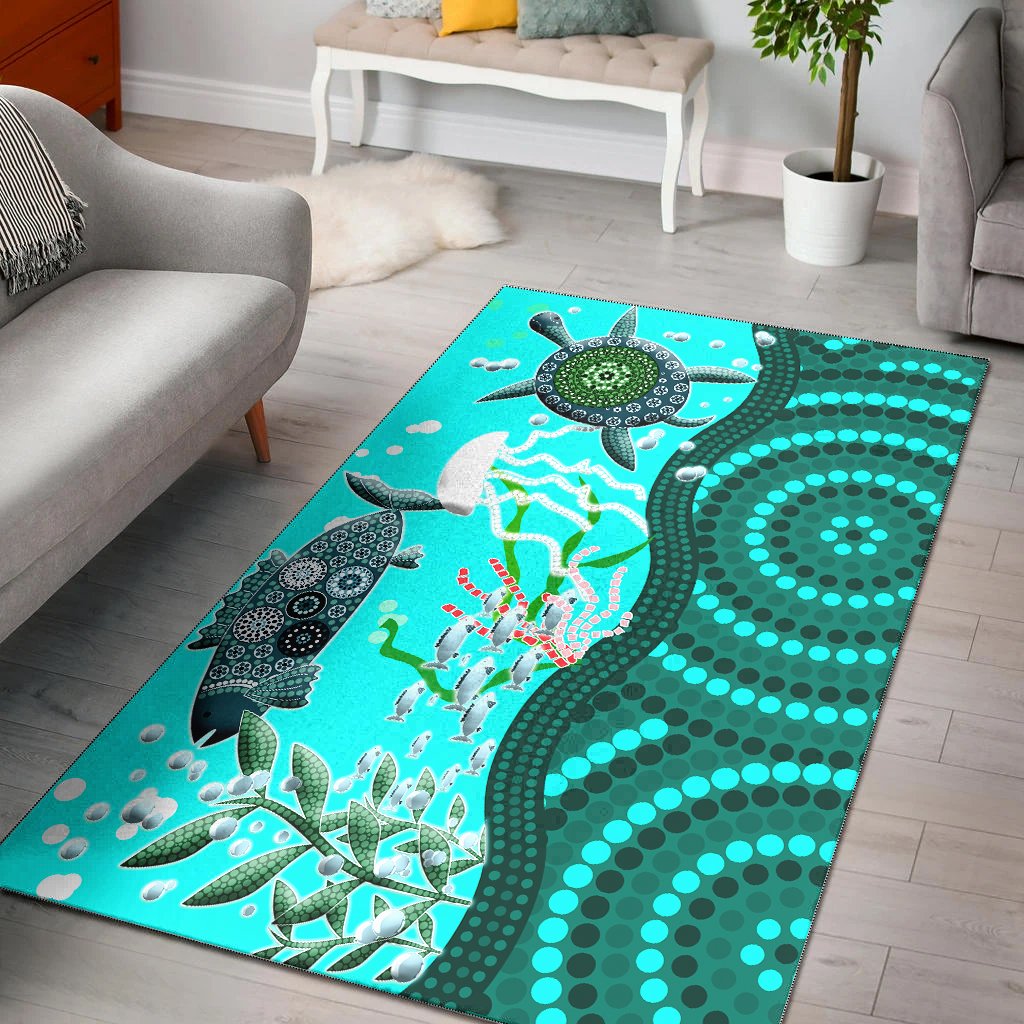 aboriginal-area-rug-aboriginal-ocean-life
