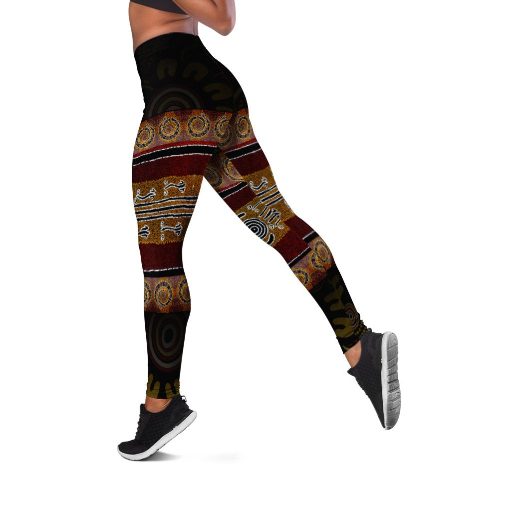 legging-aboriginal-dot-panting-art-horizontal-lines