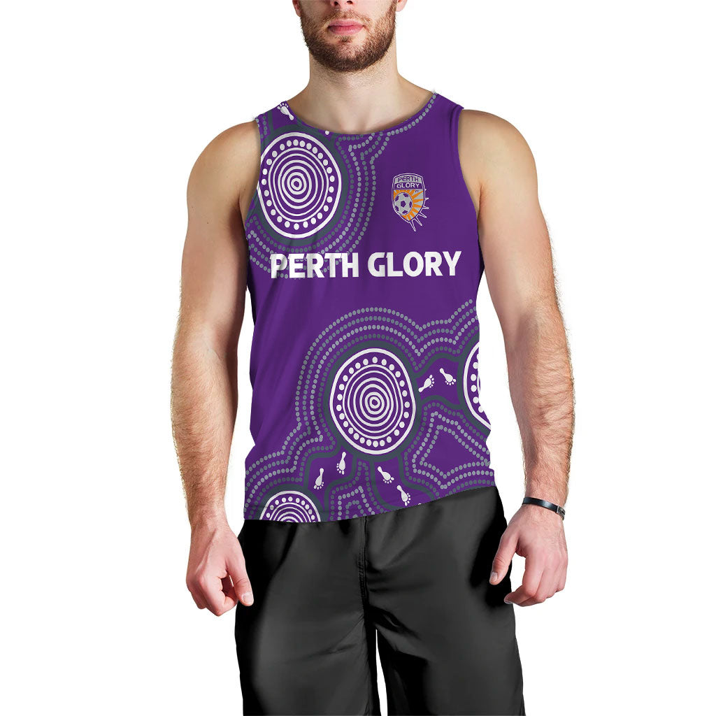 custom-personalised-perth-glory-men-tank-top-indigenous-dot-painting-art