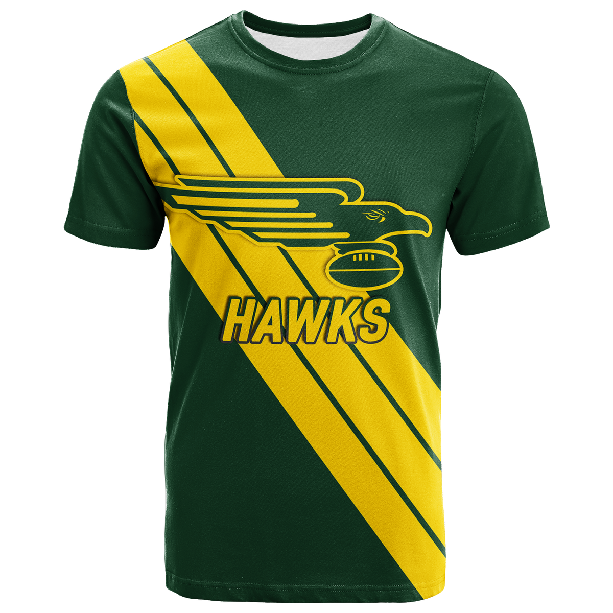 (Custom Personalised) Hawks Football 2022 Augusta Margaret River T-Shirt 