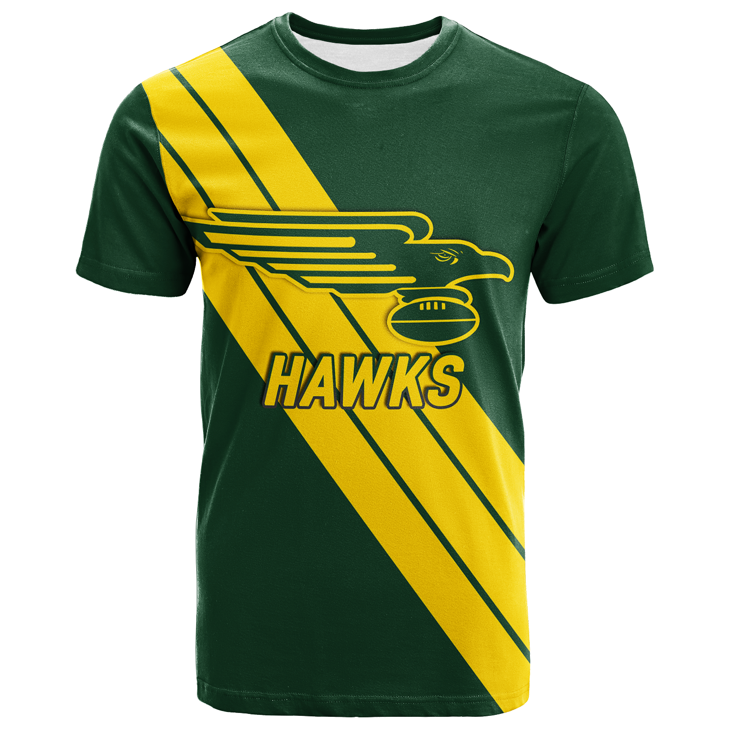 (Custom Personalised) Hawks Football 2022 Augusta Margaret River T-Shirt 