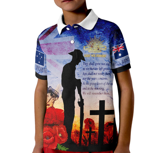 anzac-kid-polo-shirts-anzac-2020-lest-we-forget-the-australian-army