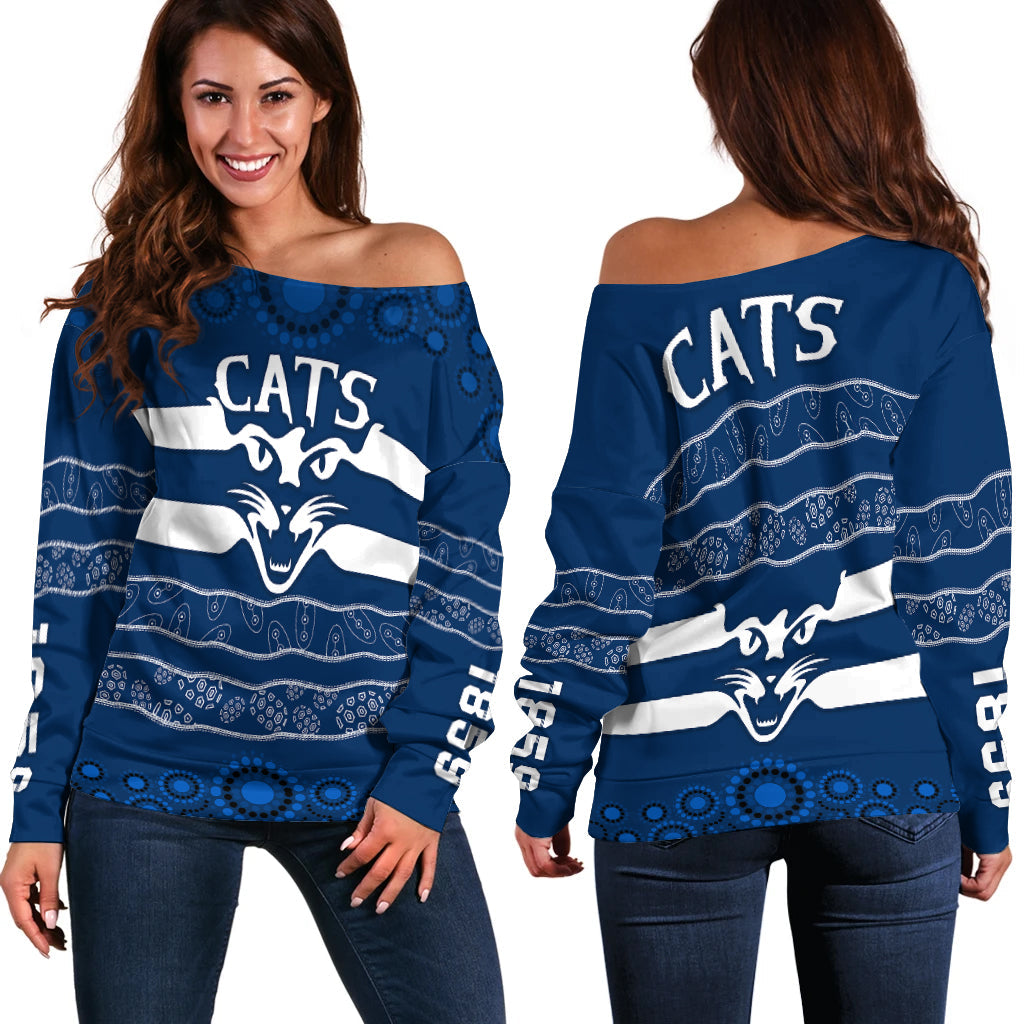 cats-indigenous-off-shoulder-sweater-football-geelong