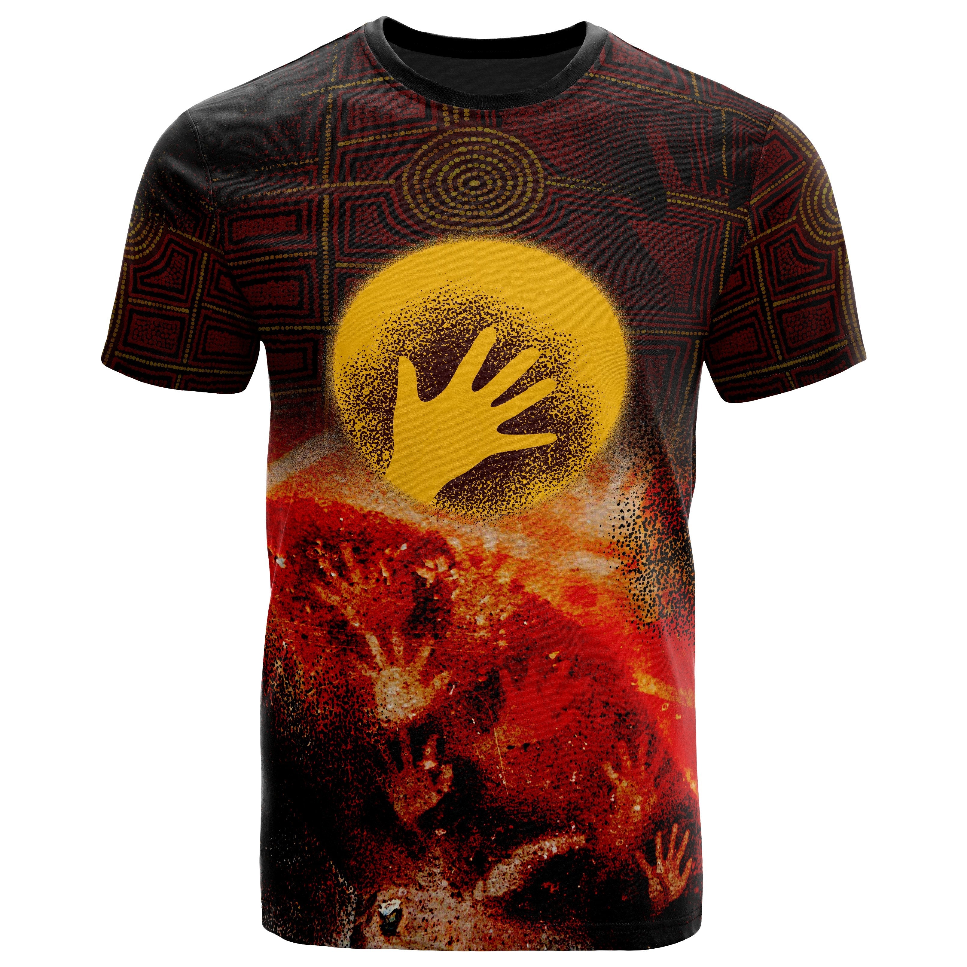 aboriginal-t-shirts-indigenous-flag-hand-art