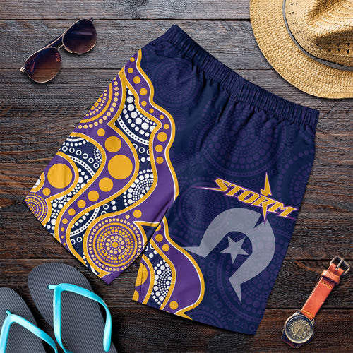 naidoc-week-melbourne-storm-mens-short-aboriginal-dot-painting