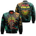 NAIDOC Week 2022 Aboriginal Art Unique Bomber Jacket