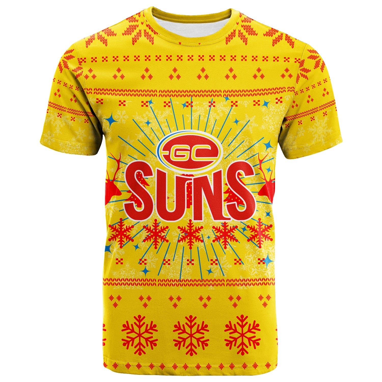 gold-coast-suns-t-shirt-christmas-ugly-style