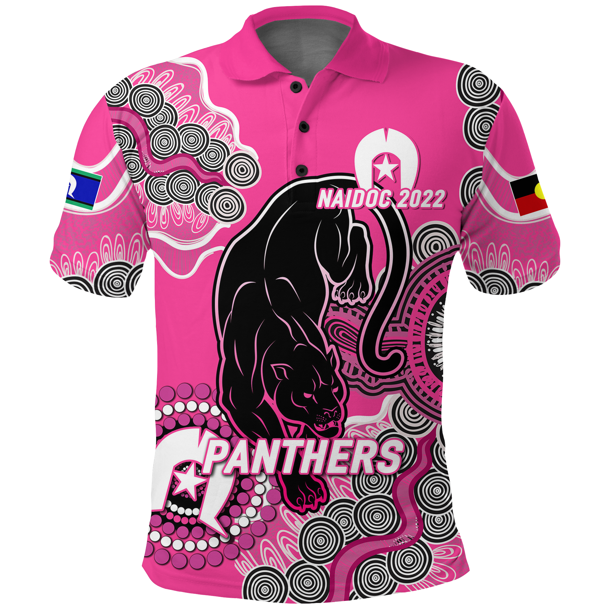 custom-personalised-panthers-rugby-naidoc-2022-aboriginal-polo-shirt