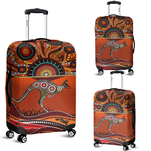 aboriginal-luggage-covers-kangaroo-with-dot-painting