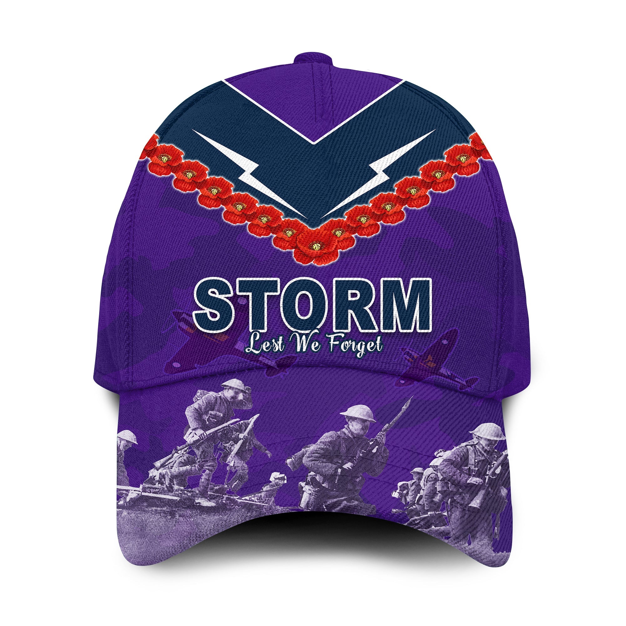 storm-anzac-day-cap-australian-soldiers-remember-them