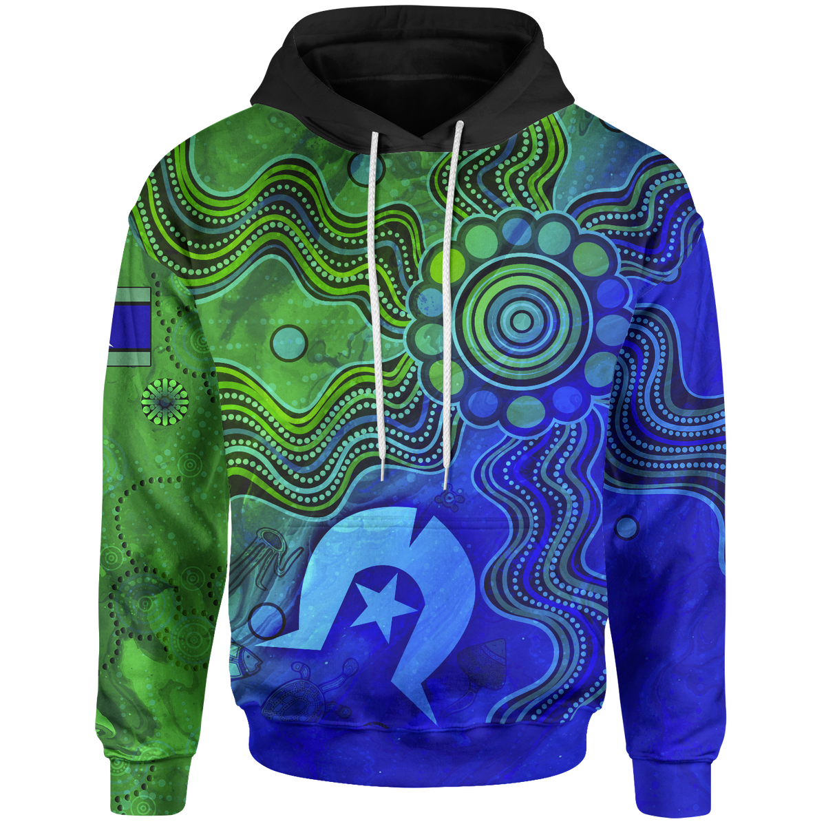 aboriginal-hoodie-torres-strait-islands-flag