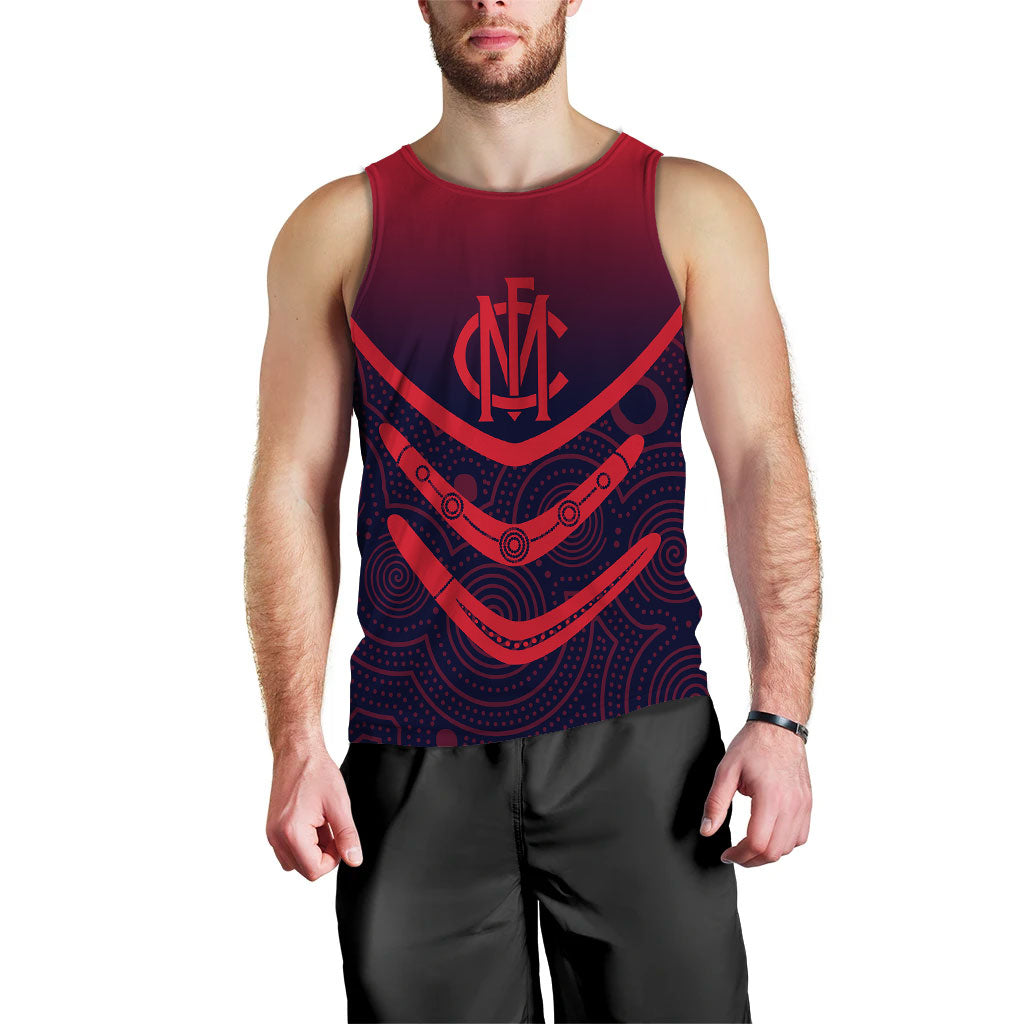melbourne-demons-men-tank-top-aboriginal-dot-painting