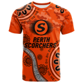 Perth Scorchers ANZAC Day Aboriginal T-Shirt - LT12