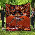 aboriginal-premium-quilt-kangaroo-with-dot-painting
