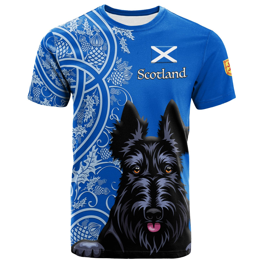 scottish-terrier-with-thistle-t-shirt
