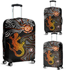 aboriginal-luggage-cover-lizard-sunshine