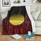 aboriginal-premium-blanket-indigenous-flag-grunge-style