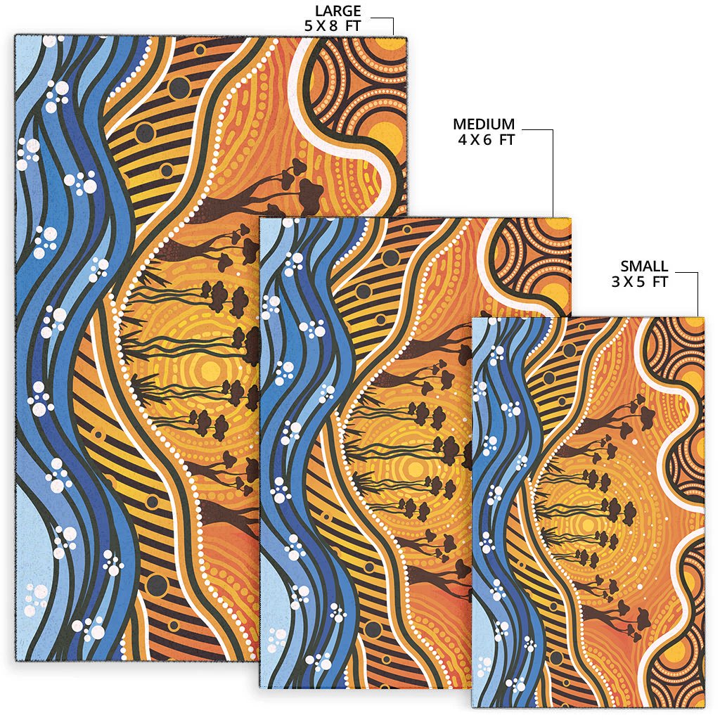 area-rug-aboriginal-pattern-ver07