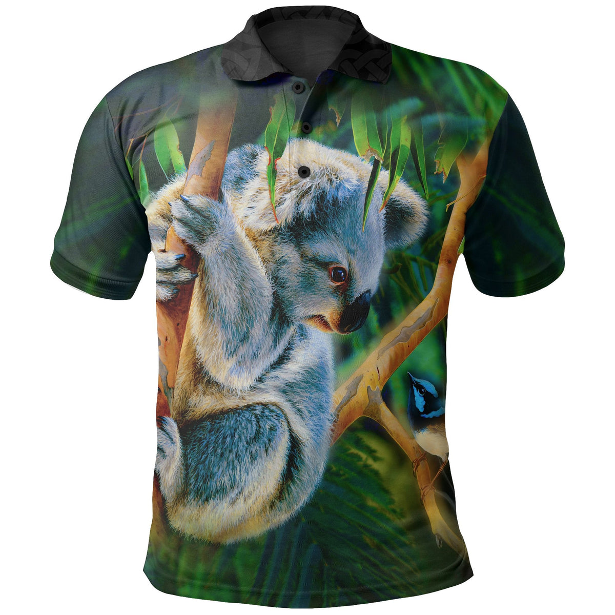 polo-shirt-3d-koala-shirt-koala-aussie-greeting