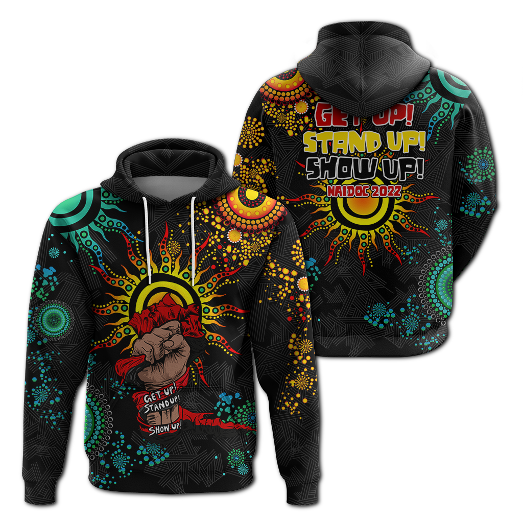NAIDOC Week 2022 Aboriginal Art Unique Hoodie