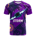 Storm Rugby ANZAC Day Camouflage Indigenous Art T-Shirt - LT12