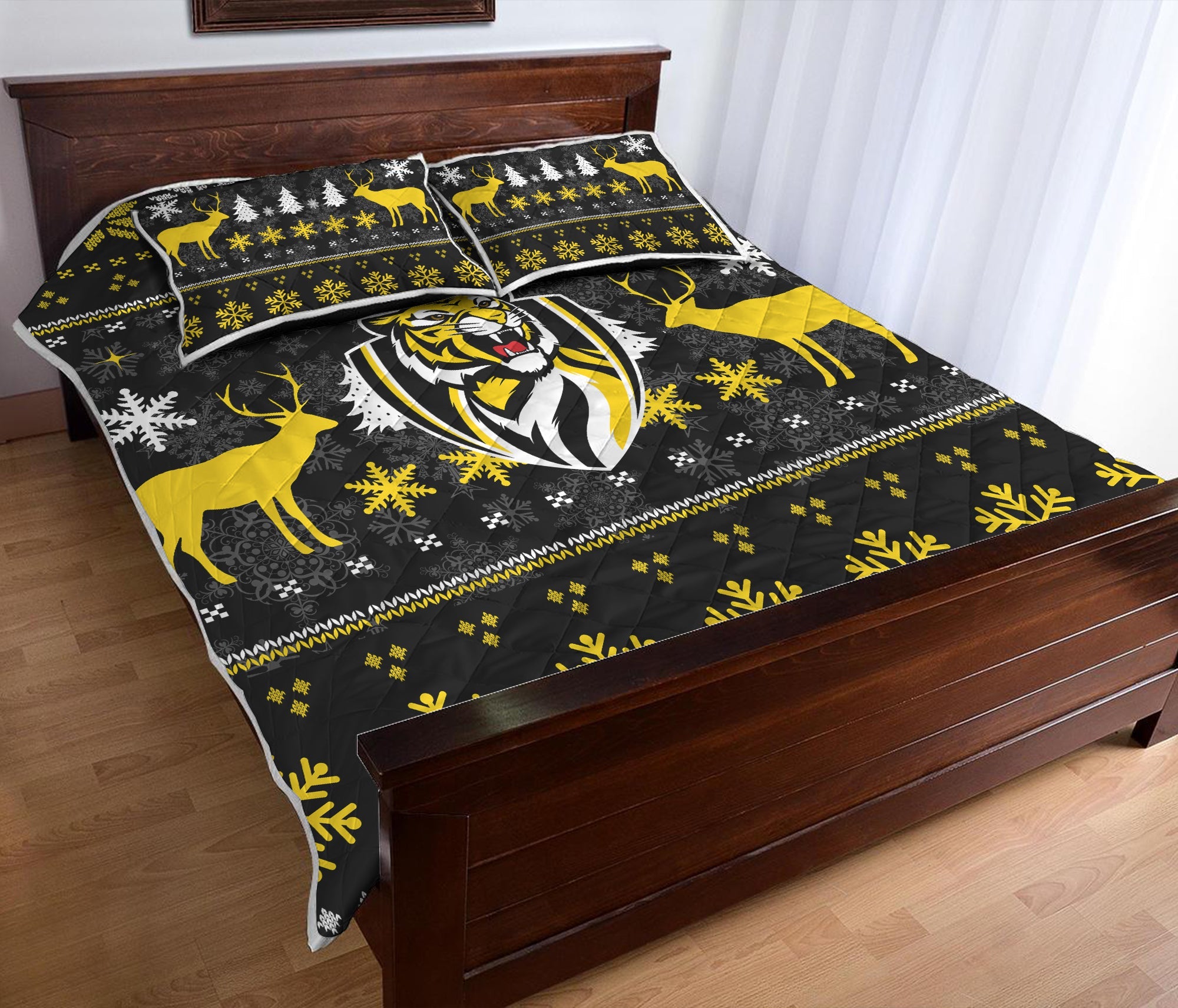 richmond-football-club-quilt-bed-set-christmas-ugly-style