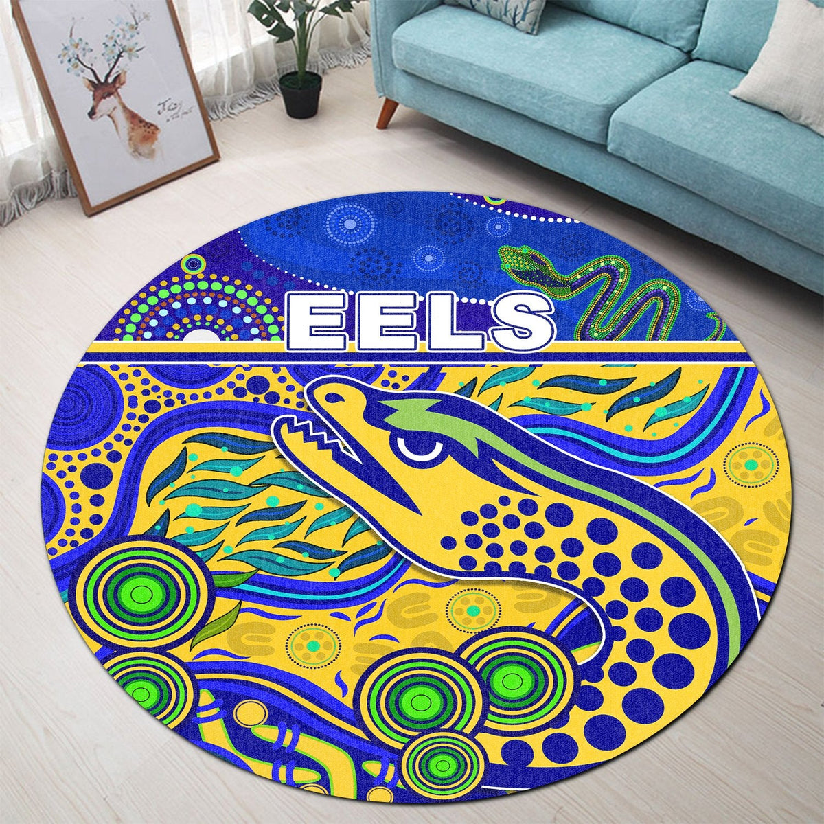 eels-indigenous-special-round-carpet-version-gold