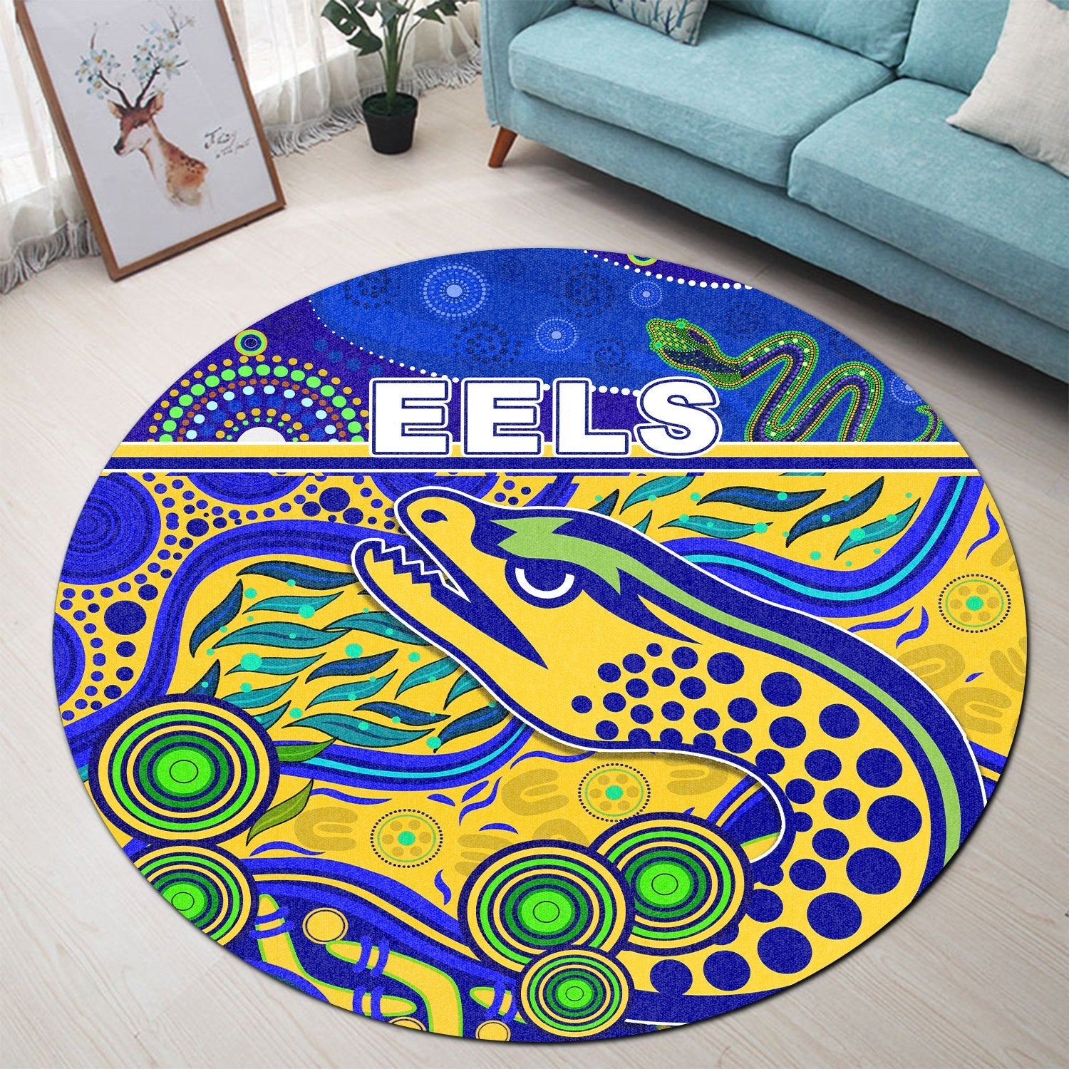 eels-indigenous-special-round-carpet-version-gold