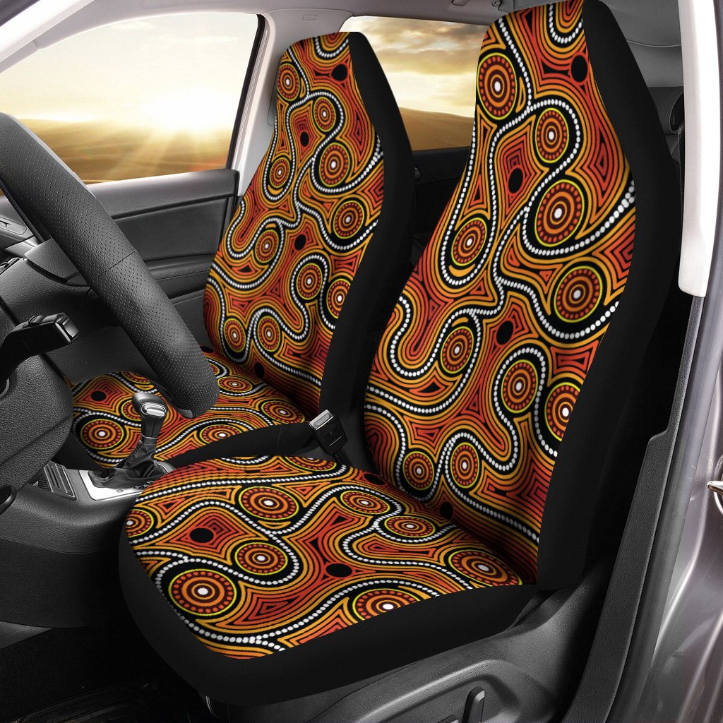 aboriginal-car-seat-covers-indigenous-circle-dot-painting-ver01