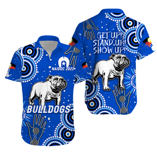 Bulldogs Rugby NAIDOC 2022 Aboriginal Hawaiian Shirt
