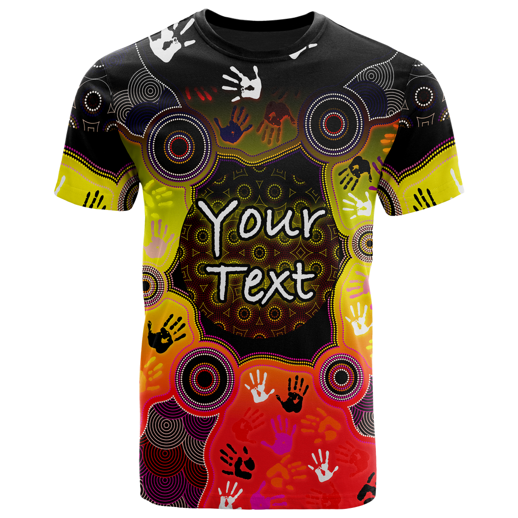 custom-aboriginal-kid-t-shirts-indigenous-circle-dot-painting-hand-art