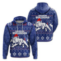 Western Bulldogs Hoodie - Christmas Ugly Style - LT12