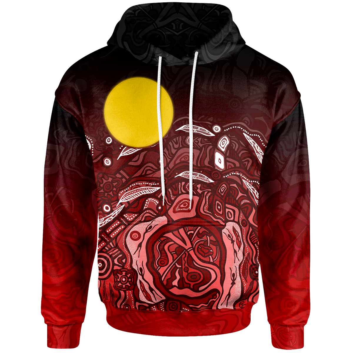 aboriginal-hoodie-red-landscape