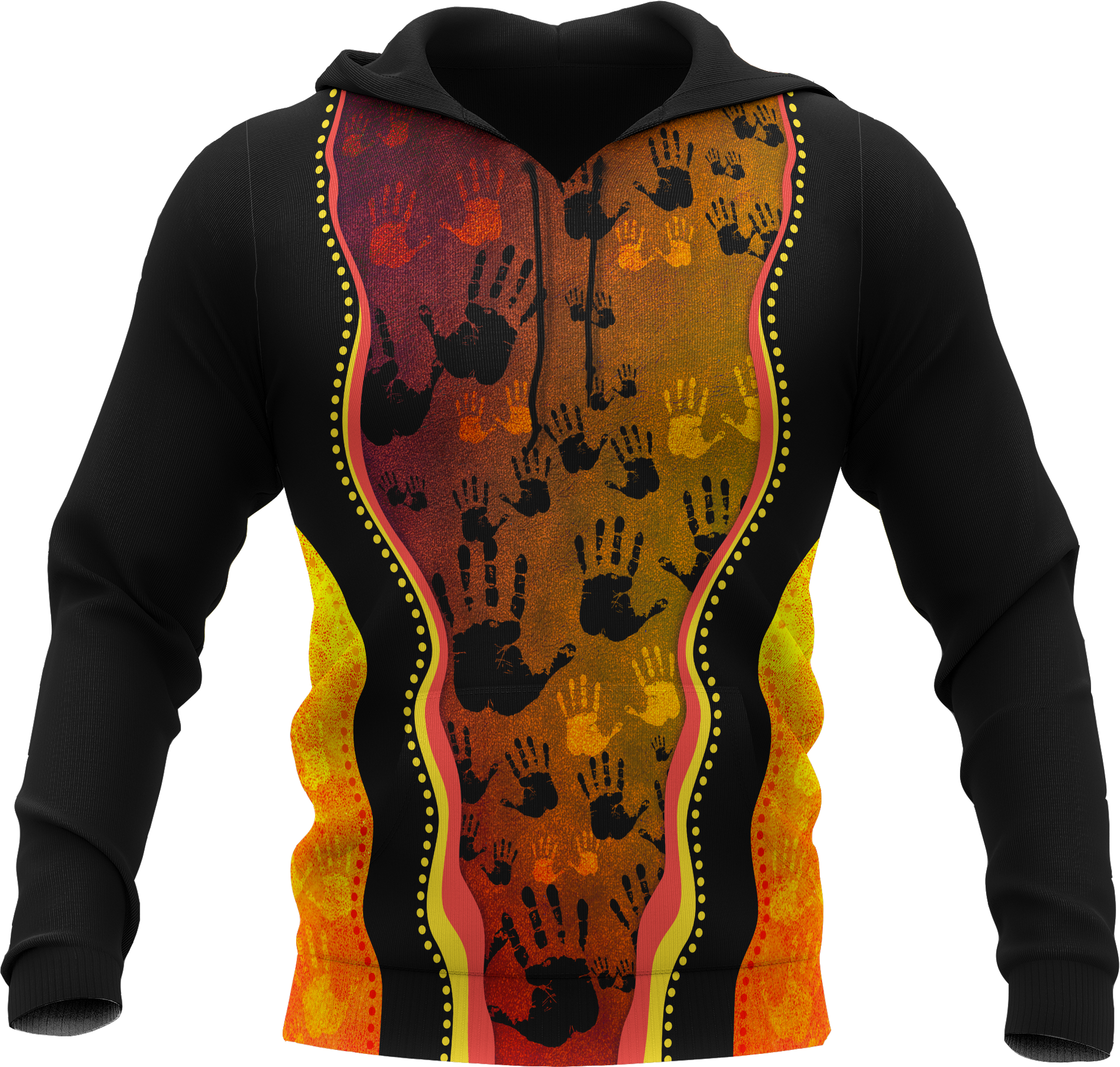 aboriginal-hoodie-aboriginal-rock-painting-hand-art-golden-style