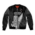 custom-text-and-number-aotearoa-rugby-sevens-all-black-tiki-fern-bomber-jacket