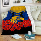 eagles-anzac-day-indigenous-art-blanket