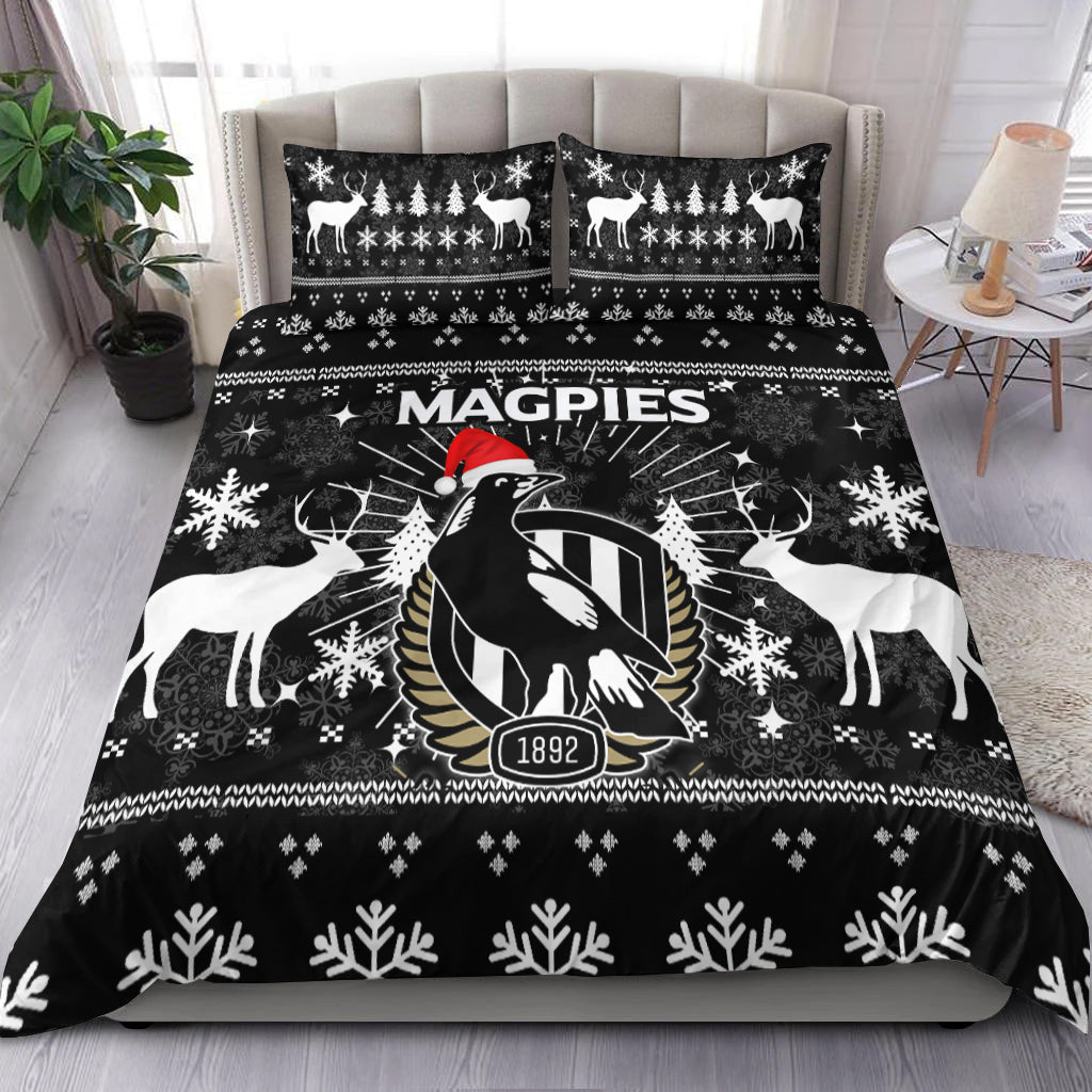 collingwood-magpies-bedding-set-christmas-ugly-style