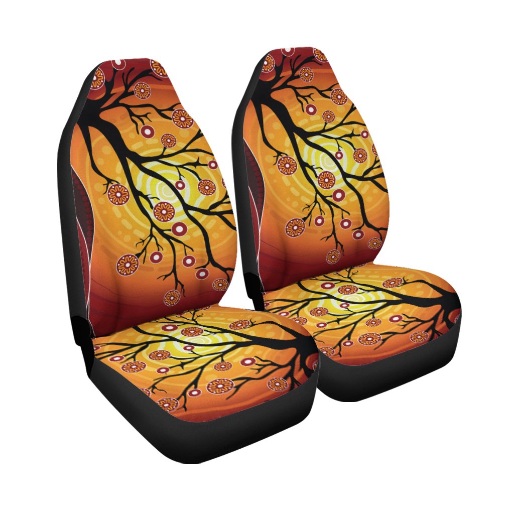 aboriginal-car-seat-covers-tree-in-spring-season