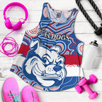 bulldogs-champion-2021-women-racerback-tank-western-indigenous-always-proud