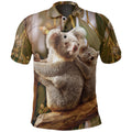 polo-shirt-australian-koala-shirt-3d-koala