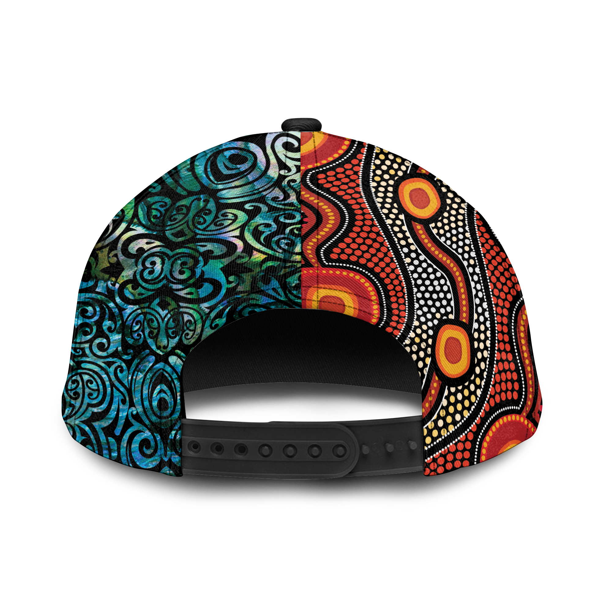 Australia Aboriginal Kangaroo Combine New Zealand Maori Kiwi Bird Cap - LT2