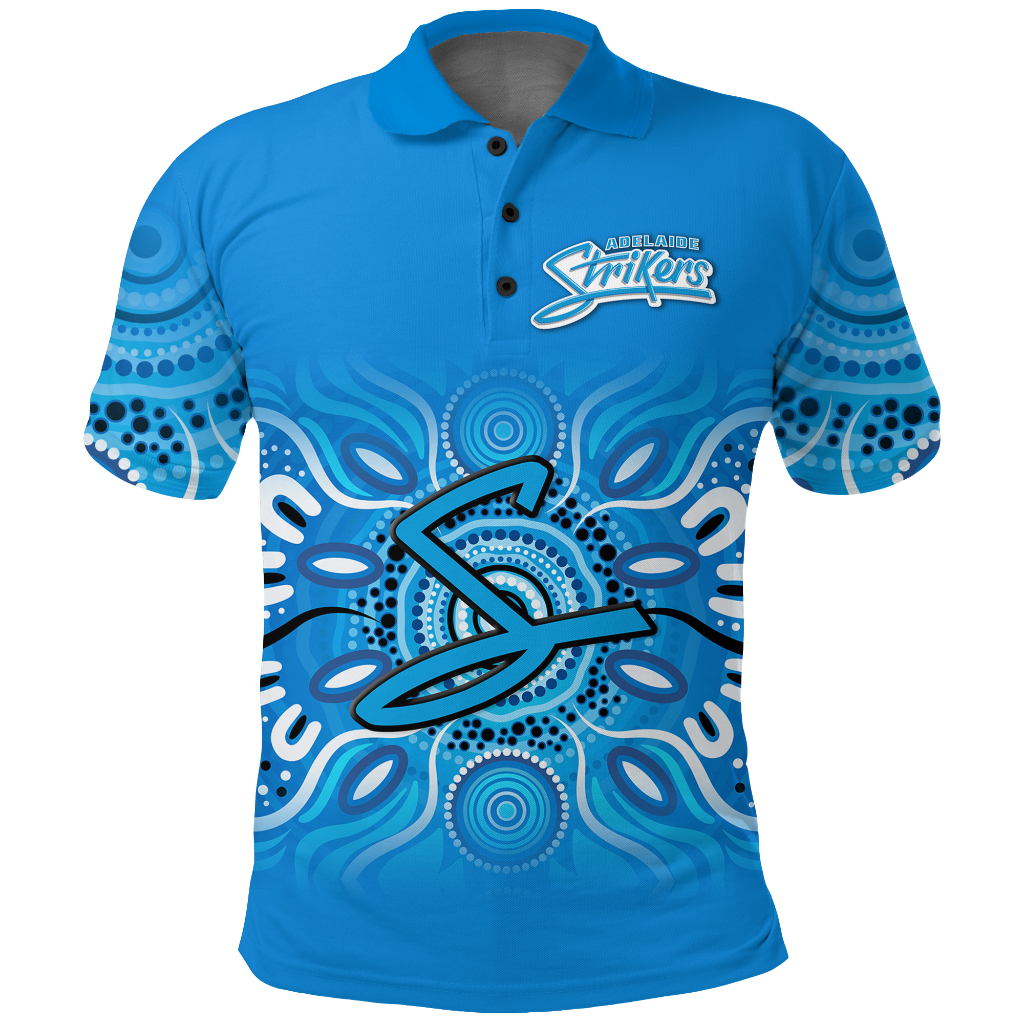 (Custom Personalised) Adelaide Strikers Aboriginal Cricket 2022 Polo Shirt 