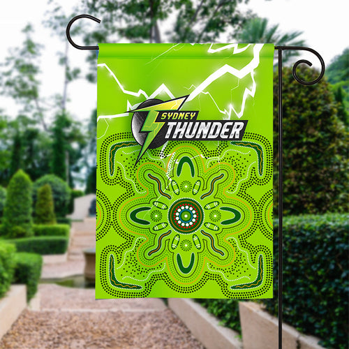 sydney-thunder-garden-flag-aboriginal-style-of-dot