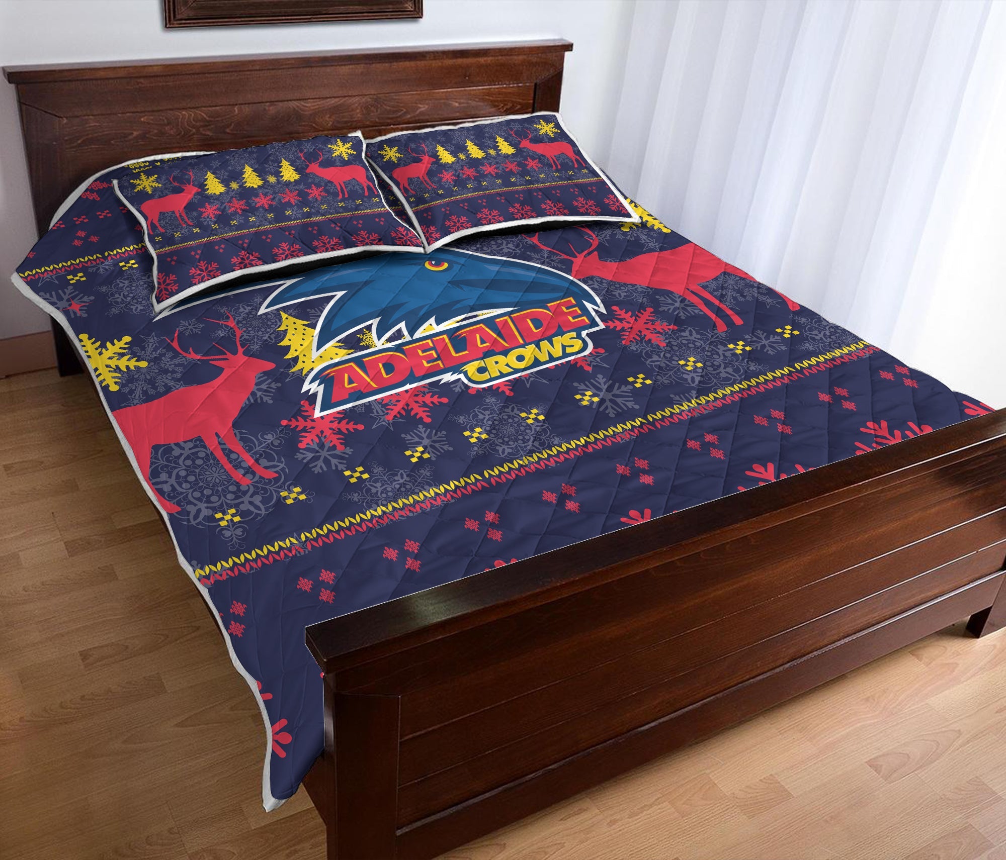 adelaide-crows-quilt-bed-set-christmas-ugly-style